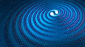 Image of gravitational waves