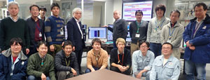 Image of Ichiro Inoue and his team