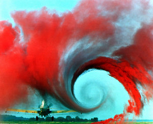 Image of an aerodynamics vortex