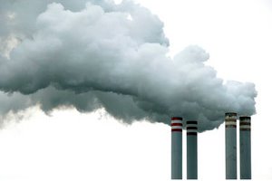Image of gas from smokestacks