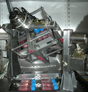 Image of 3D clinostat apparatus Image of 3D clinostat apparatus