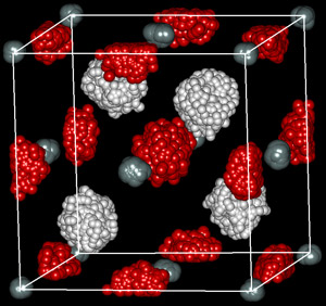 Image of silane and hydrogen molecule