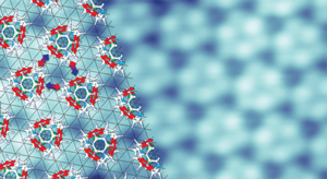 Image showing the simulation result of fluorinated fullerenes