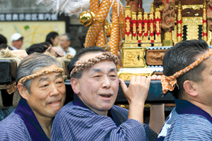 Image of Japanese elderly men