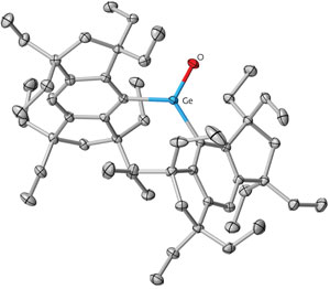 Image showing the structure of germanone