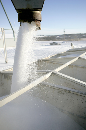 Image of production of nitrogen fertilizer 