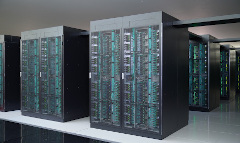 Photo of supercomputer Fugaku