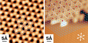 Images of halogenated aromatic precursors