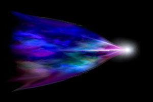 Image of long-range interactions in non-relativistic, quantum systemserging from a pupa