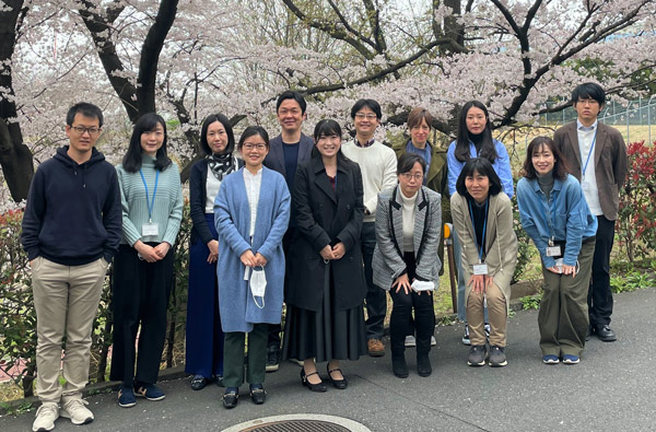 Picture of Ryuhei Nakamura and his lab menber