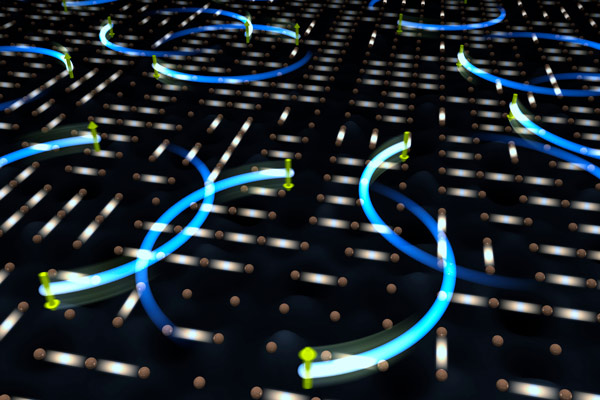 Image of a cuprate high-temperature superconductor