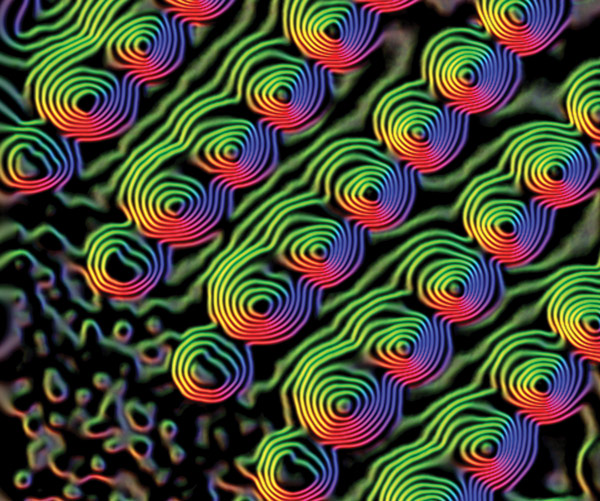 image of magnetic flux