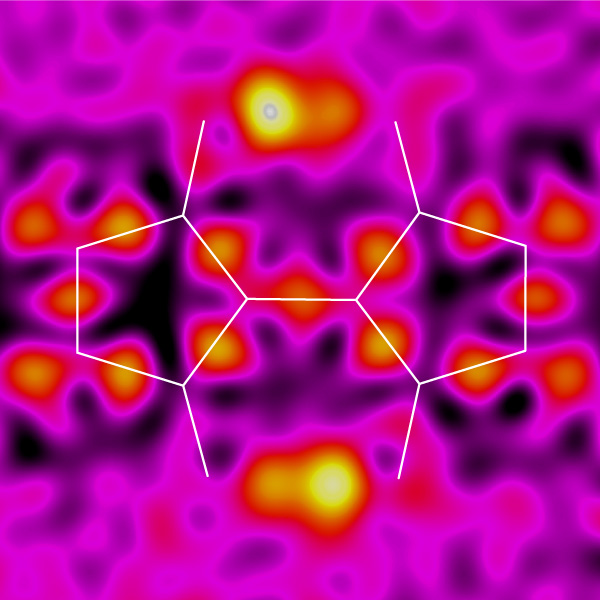 image of protons