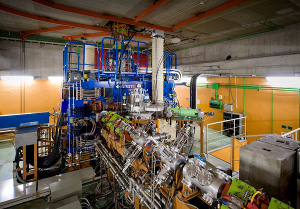 picture of RIKEN Azimuthally Varying Field (AVF) Cyclotron